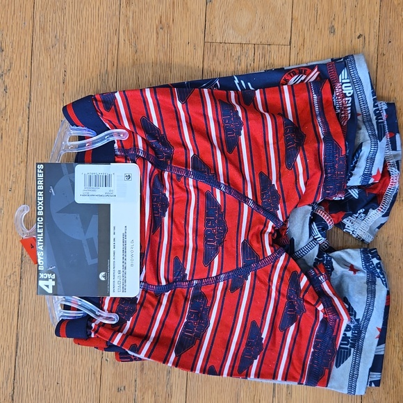 Top Gun Boys Athletic Boxer Briefs Underwear Sixe 4 XS 4Pack - Picture 3 of 6